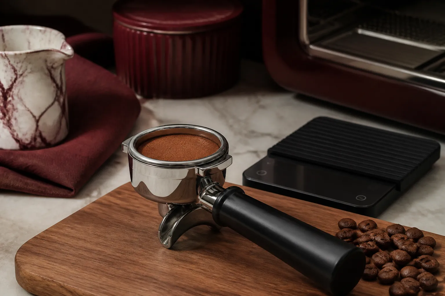 A portafilter and a scale beat a badge machine.